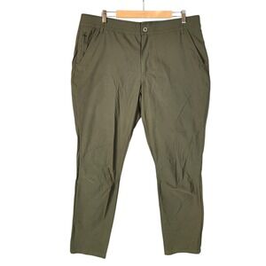 KUHL Renegade Recon Pants Men's 40x34 Green Duralux Quick Dry Hiking Outdoor